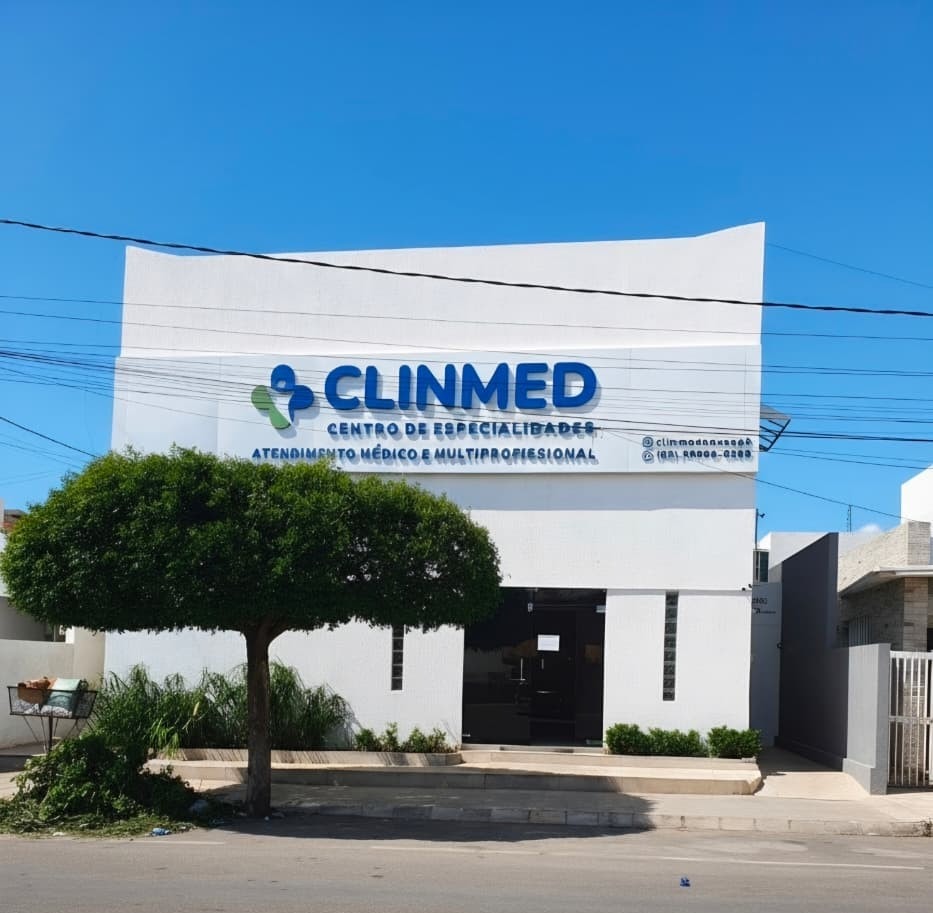 Fachada da Clinmed Centro de Especialidades